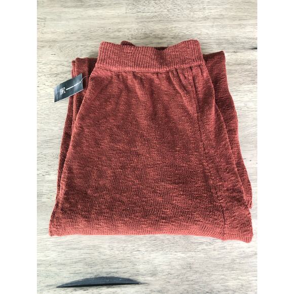 INC International Concepts Cotton Wide-Leg Sweater Pants In Deep Sienna -XXL - Picture 4 of 5